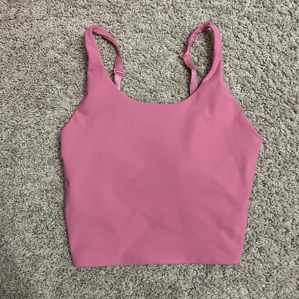 Old navy women’s power soft active crop tank top/sports bra size large